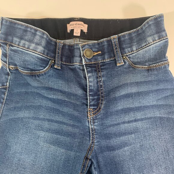Juicy Couture Skinny Jeans Size 26 Inseam 27 Mid Rise - Picture 5 of 5